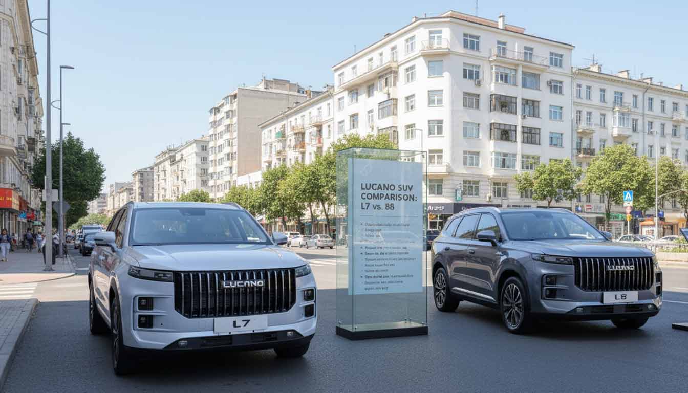 مقایسه لوکانو L7 با شاسیبلندهای همرده نمایندگی لوکانو 702